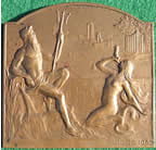 Liege Exposition Internationale medal plaquettel 1939