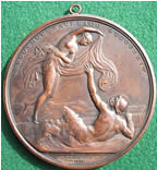 Lloyds medal for Saving Life at Sea 1839 by Wyon