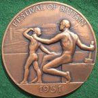 Festival of Britain 1951 Vincze medal