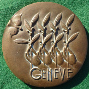 Switzerland, Peace medal circa 1950 by Galti