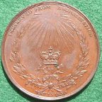 George III Assassination attempt 1800 medal