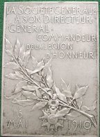 Louis Dorizon medal 1910 lgion d'honneur