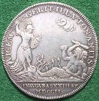 Queen Anne Coronation medal 1702 by Croker