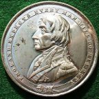 Nelson Column erected 1843 medal