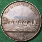 Lancaster Canal Company medal 1885