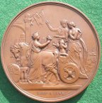 City of London Duke & Duchess of York visit 1893 medal