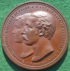 Arthur Duke of Connaught & Princess Louise of Prussia medal