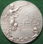 Imperial International Exhibition Medal 1909, silver