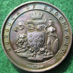 Stockport, Gas Appliances Exhibition 1882, silver prize medal
