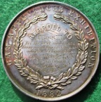 Stockport, Gas Appliances Exhibition 1882, silver prize medal