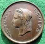 London International Health Exhibition 1884, bronze medal by LC Wyon