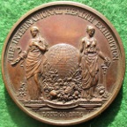 London International Health Exhibition 1884, bronze medal by LC Wyon