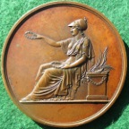 Louis XVIII (1815-1824), large bronze presentation medal circa 1820