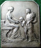 "La Reconnaissance", medal by Desmeth