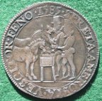 Elizabeth I, Assistance Given to the United Provinces 1585, silver medal