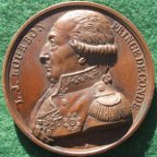 Louis Henri Joseph, Prince de Bourbon-Cond, bronze medal  1817