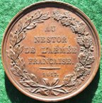 Louis Henri Joseph, Prince de Bourbon-Cond, bronze medal  1817