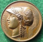 The Battle of Toulouse 1814, bronze medal