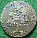 Defeat of the Spanish Armada and Thanksgiving 1589, silver medal
