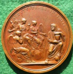 Napoleon assassination attempt 1800, bronze medal by Manfredini