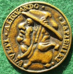 Protestant anti-Catholic satirical medal, 16th/17th  century