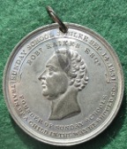 William IV Coronation & Sunday School Jubilee 1831, white metal medal