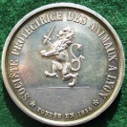 rance, Lyon Animal Protection Society 1854, silver medal