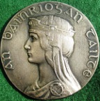 Ireland, the Tailteann Games, Dublin 1932, silver prize medal