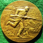 Belgium, Entry of the King into Brussels 22 November 1918, bronze medal