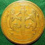 Architecture, Royal Institute of British Architects (RIBA), Rome Scholarship Medal circa 1930, bronze