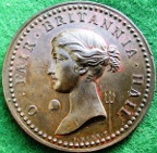 Belle Isle (France) taken 1761, bronze medal