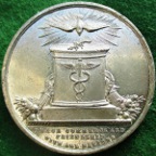 Crimean War, Peace 1856, white metal medal