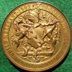 Preston, The Earl of Derby elected Guild Mayor 1902, bronze medal by Spink