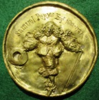 Samuel Pepys medal by Ronald Searle 1984