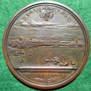 Switzerland, Geneva, Reformation 1749 medal by Dassier