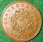 Conversation Society medal circa 1790