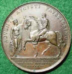Francis I of Austria, visit to Milan 1815, medal