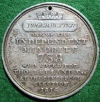 Liverpool election medal 1816, Leyland & Hunter