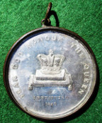 Hampshire, Fareham, Trinity Benefit Society, established 1840, white metal medal