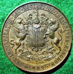 Boer War, London, Law Society Banquet Presentation Medal 1902, bronze