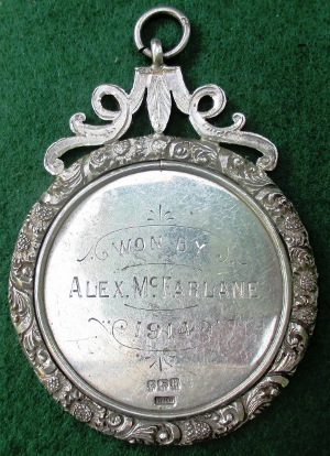 Scotland, Auchterderran Ploughing medal 1914