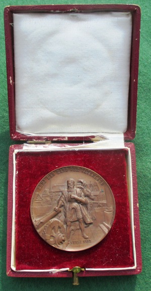Switzerland, Solothurn Shooting Medal 1890 by Bovy