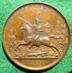 Battle of Waterloo 1815, The Marquis of Anglesey and The Charge of the British, bronze medal