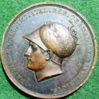 Napoleon Capture of Vienna 1805 medal Manfedini
