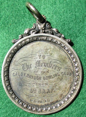 Scotland, Calderhaugh Bowling medal 1862-68, silver