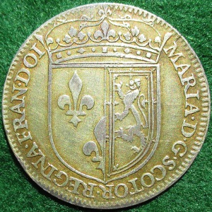 Mary Queen of Scots medal 1579