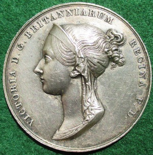 Victoria silver coronation medal 1838 by Pistrucci