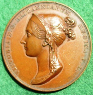 Victoria bronze coronation medal 1838 by Pistrucci