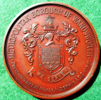 Edward VII death 1910, bronze medal