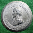 Nelson Testimonial Medal 1844, trial striking by Avern